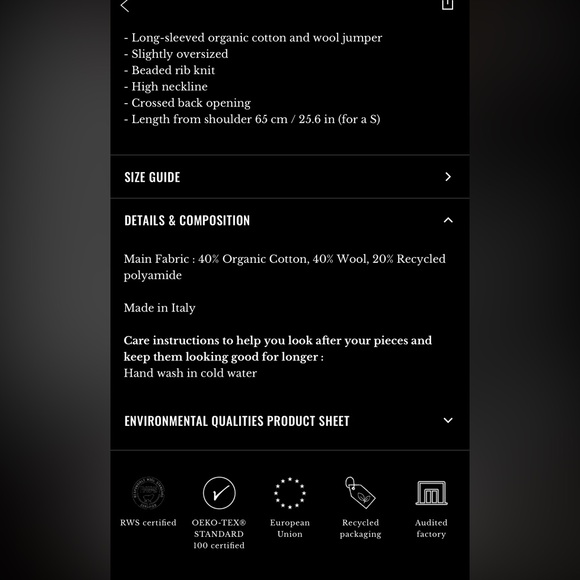 Sezane Emilia Jumper - NWT - Picture 5 of 7